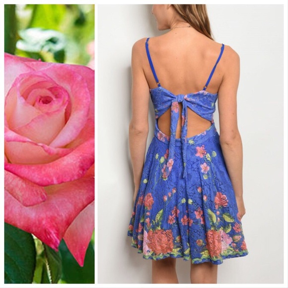 *CLEARANCE* Roses Lace Tulle Petticoat Mini Dress - Picture 3 of 8